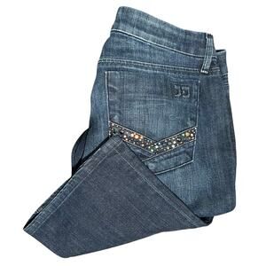 Joe's Jeans Honey Bootcut Jeans Women’s Size 30 Noah Embellished Stud Western